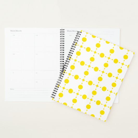 Gele stippen, stippen, Stippen, gestippeld Planner (Display)