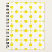 Gele stippen, stippen, Stippen, gestippeld Planner (Voorkant)