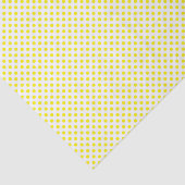 Gele Stippen Tissuepapier (Detail)