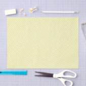 Gele Stippen Tissuepapier (Craft)