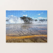 Gele Stone Hot Springs. Legpuzzel (Horizontaal)