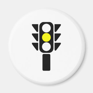 Gele Stoplight Magneet