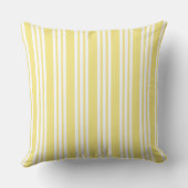 Gele Streep Nursery Kussen (Achterkant)