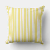 Gele Streep Nursery Kussen (Voorkant)