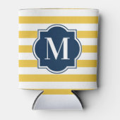 Gele strepen blikjeskoeler (Voorkant)