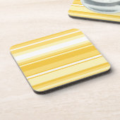 Gele strepen drankjes onderzetter (Linkerzijde)