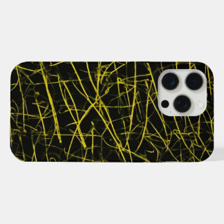 gele strepen iphone 15 pro max hoesje