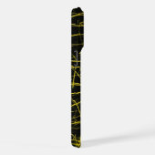 gele strepen iphone 15 pro max hoesje (Rechterkant)
