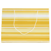 Gele strepen large cadeautasje (Voorkant)