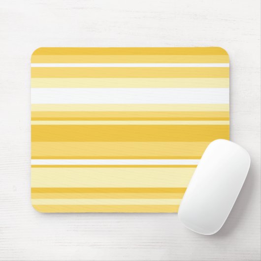Gele strepen muismat (Met muis)