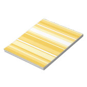 Gele strepen notitieblok (Linkerzijde)
