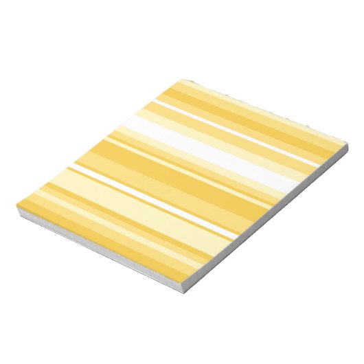 Gele strepen notitieblok (Linkerzijde)
