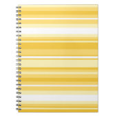 Gele strepen notitieboek (Voorkant)