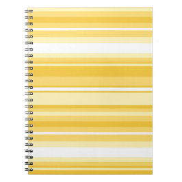 Gele strepen notitieboek