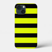 Gele strepen patroon Case-Mate iPhone case (Achterkant)