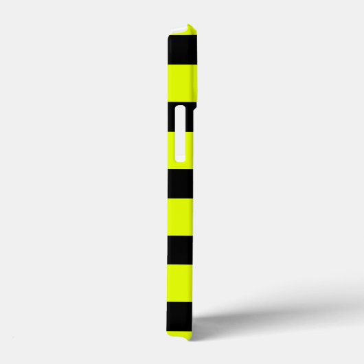 Gele strepen patroon Case-Mate iPhone case (Achterkant / Rechts)