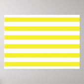 Gele Strepen Poster (Voorkant)