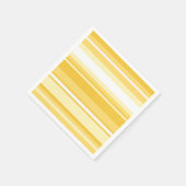 Gele strepen servet (Hoek)