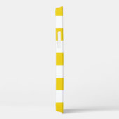 Gele strepen, streeppatroon, lijnen, Jouw naam Case-Mate iPhone Case (Achterkant / Rechts)