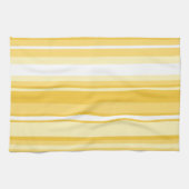 Gele strepen theedoek (Horizontaal)