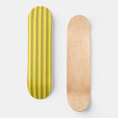 Gele Stripe Green Skateboard (Voorkant)