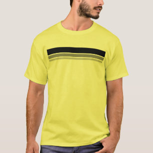 Gele Striped Designer T-Shirt