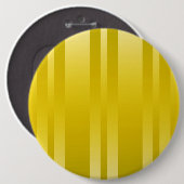 Gele Stripes Achtergrond Ronde Button 6,0 Cm (Voorkant /achterkant)