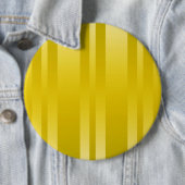 Gele Stripes Achtergrond Ronde Button 6,0 Cm (In situ)