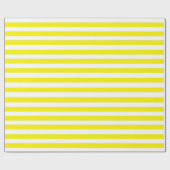 Gele strips cadeaupapier (Vlak)