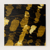 Gele stropdas-kleurstof splash, waterverf. legpuzzel (Verticaal)