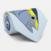 Gele stropdas van de tonijnvisserij (Opgerold)