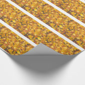 gele struik cadeaupapier (Hoek)