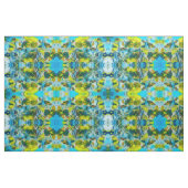 Gele Sunbeam Bloemen Stof (Yard (91,4 cm))