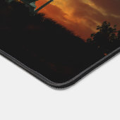 Gele Sunset Grassy Meadow Desk Mat (Hoek)