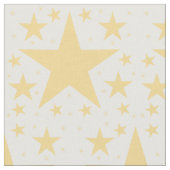 Gele Superstar Collectie Pattern Fabric Stof (Close Up)