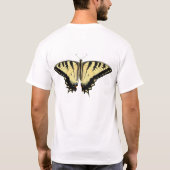Gele swallowtail ~ T T-shirt (Achterkant)
