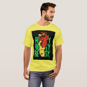 Gele T-shirt met hart (Voorkant volledig)