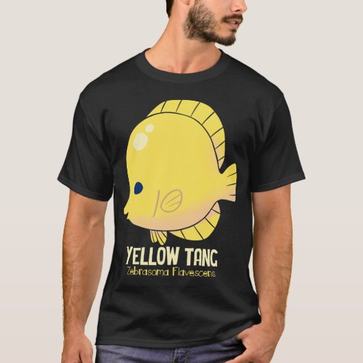 Gele Tang 1 T-shirt (Voorkant)