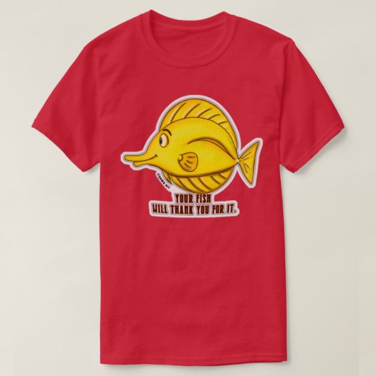 gele tang 2 t-shirt (Design voorkant)