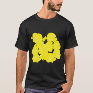 Gele Tang-vis T-shirt