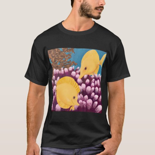 Gele Tangs en Rif T-shirt (Voorkant)