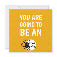 Enkele aankondigingskaart