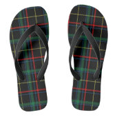 gele tartan volwassen teenslippers