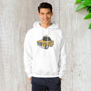 Gele Taxi Cab Stadsvervoer Hoodie