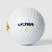 Gele Taxi Ontwerp Golfballen (Logo)