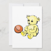 Gele Teddybeer Kaart (Voorkant)