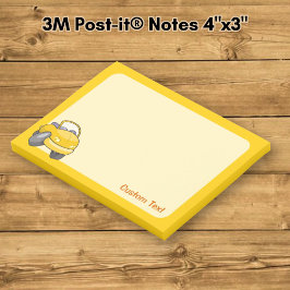 Gele Tekenfilm Auto Post-it® Notes