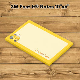 Gele Tekenfilm Auto Post-it® Notes