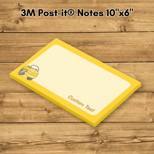 Gele Tekenfilm Auto Post-it® Notes