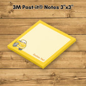 Gele Tekenfilm Auto Post-it® Notes